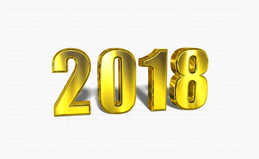 Transparent Happy New Year 2017 Clipart Black And White - New Year 2018 Logo Png, Png Download