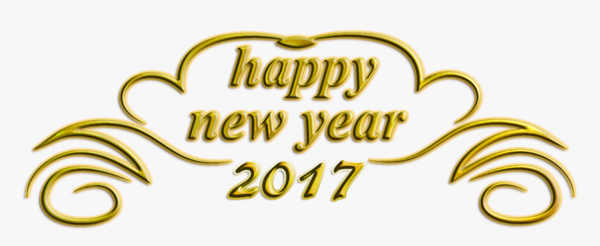 Happy New Year 2018 Messages - Wish U Happy New Year Png, Transparent Png