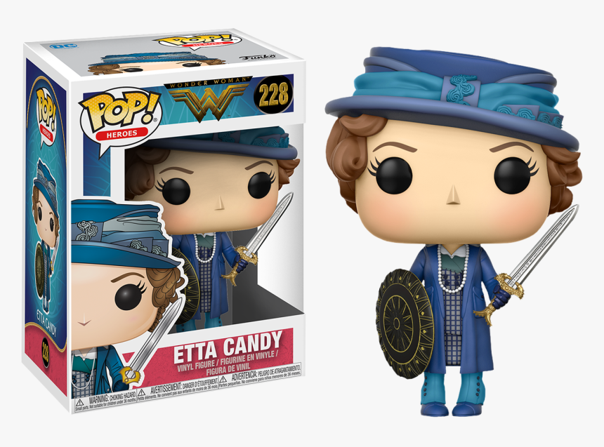 Wonder Woman - Funko Pop Wonder Woman Etta Candy, HD Png Download