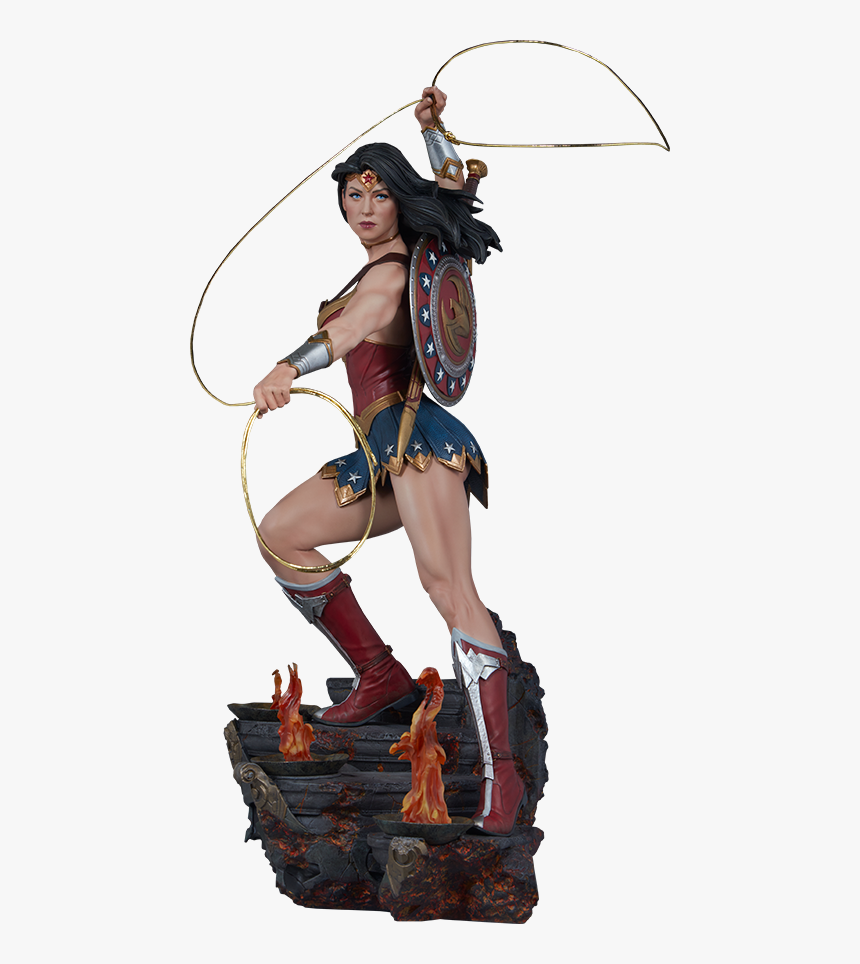 Wonder Woman Premium Format Statue, HD Png Download