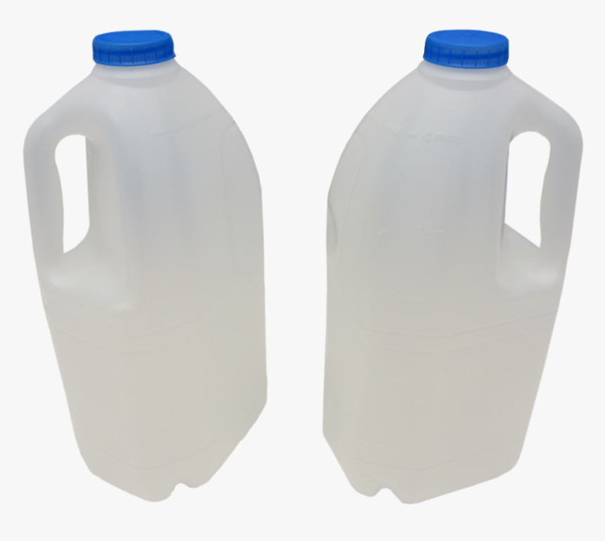 Empty Plastic Milk Bottle - Plastic Milk Bottle Empty, HD Png Download