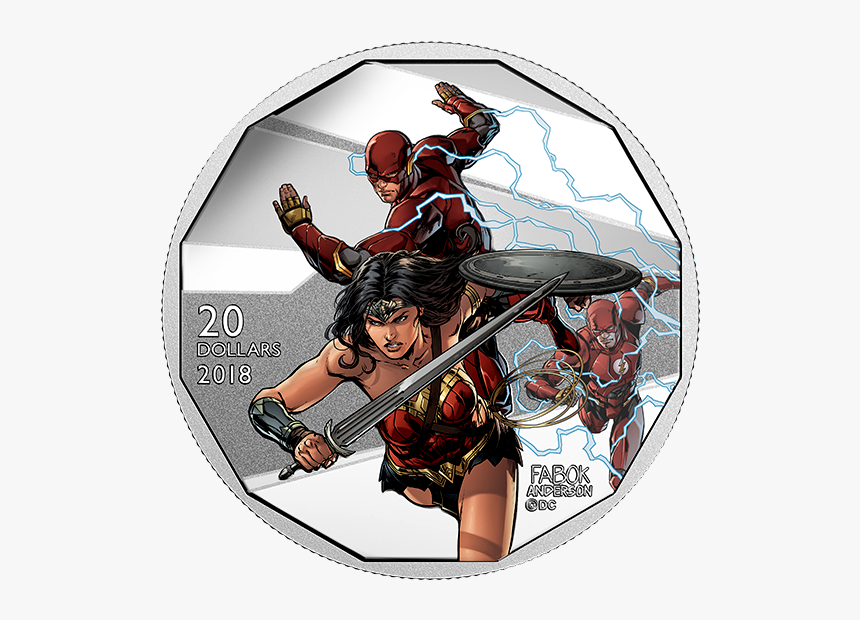 Justice League Silver Coin, HD Png Download