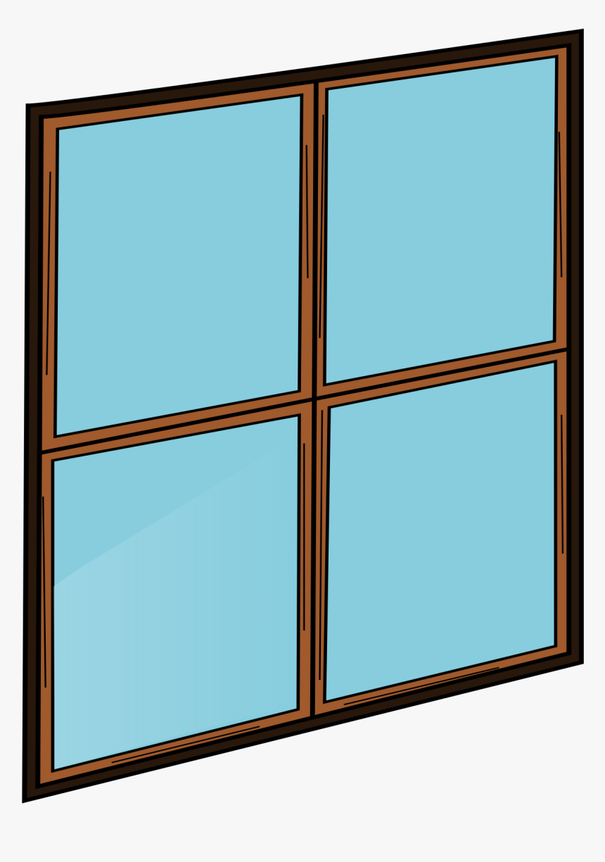Free Windows Clipart Clipart Window Pane Clipart, HD Png Download
