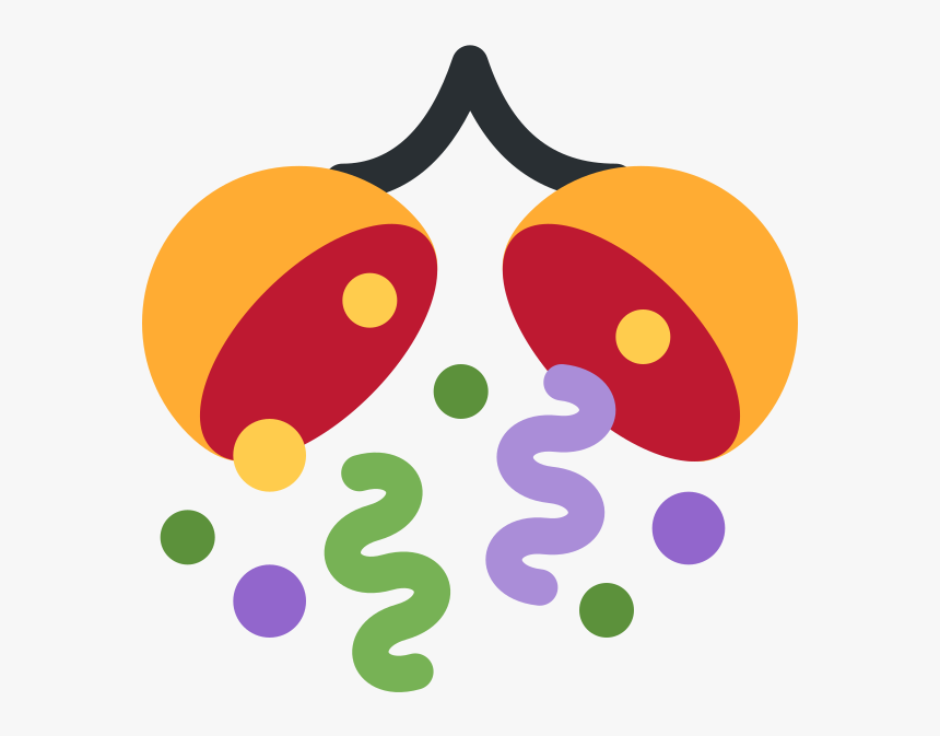 240 × 240 Pixels - Party Confetti Ball Emoji, HD Png Download