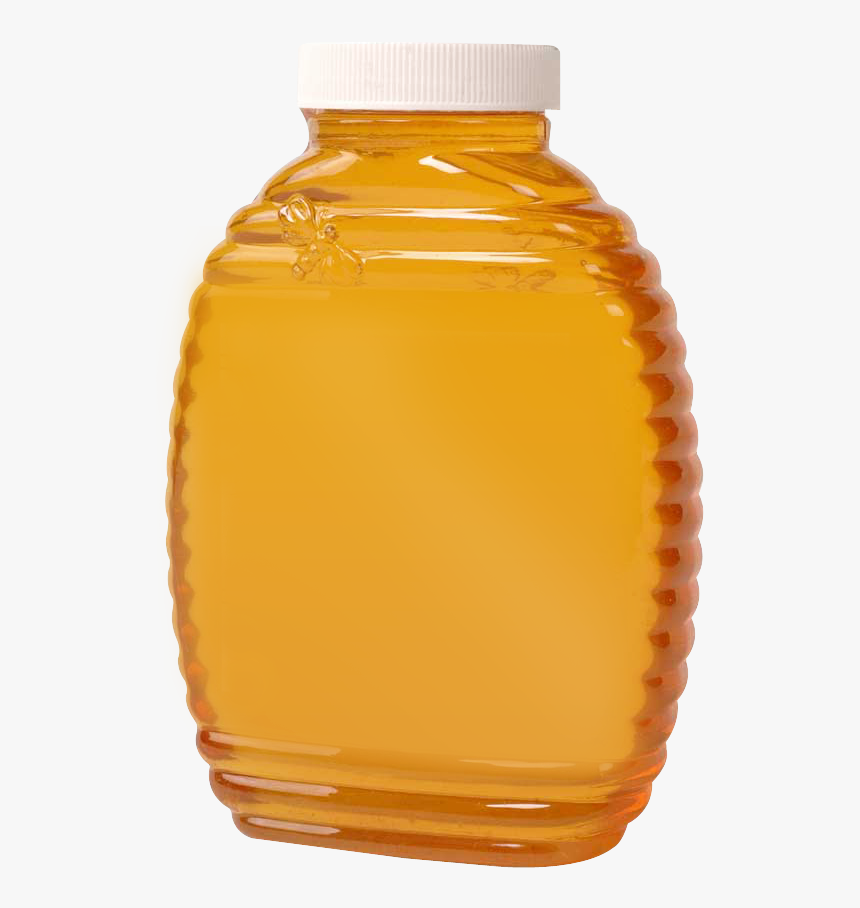 Honey Jar Png - Bottle Of Honey Transparent, Png Download
