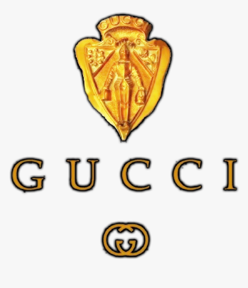 Exclusive Crest Shield Guccigang Gucci Png Gold Logo - Gold Gucci Logo Png Transparent, Png Download