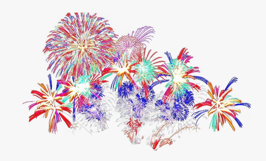 Best Free Fireworks Png In High Resolution - Fireworks Transparent, Png Download