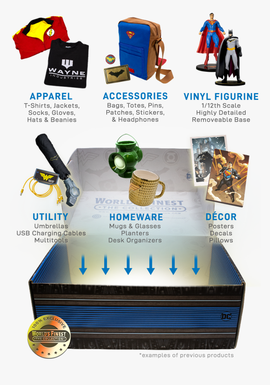 Dc World's Finest Box, HD Png Download