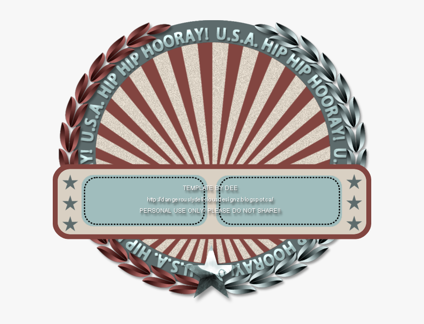 Template Hip Hip Hooray - Same Day Shipping Sign, HD Png Download