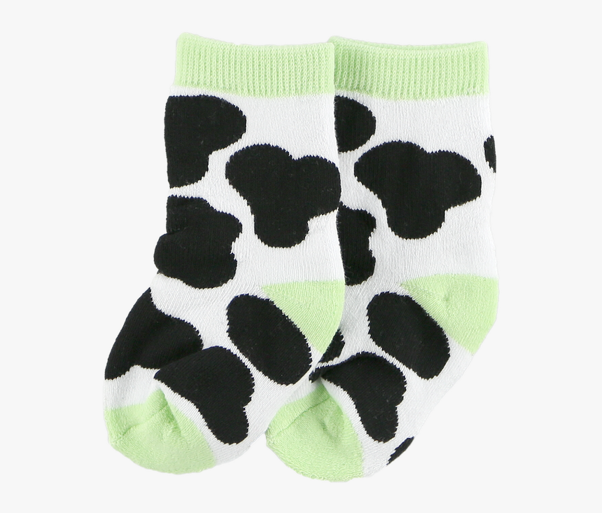 Cow Print - Sock, HD Png Download