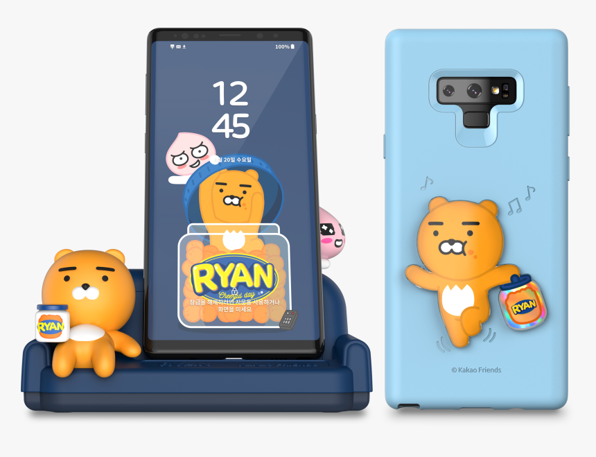 Image Is Not Available - Kakao Friends Samsung Note 9 Case, HD Png Download