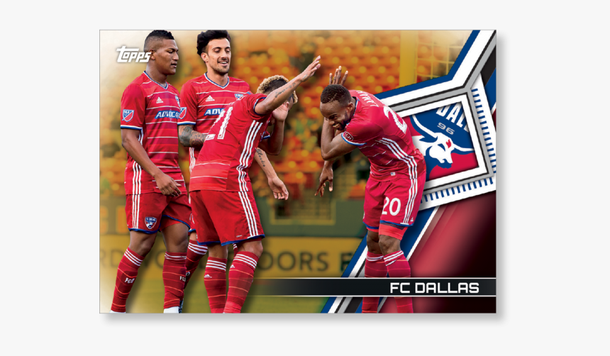 2018 Topps Mls Fc Dallas Gold Ed - Fc Dallas, HD Png Download
