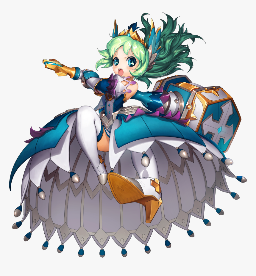 New Awakened Hero Justice Lime - Lime Grand Chase, HD Png Download