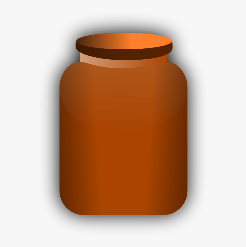 Jar Free Vector 4vector - Clay Pots Drawing Png, Transparent Png