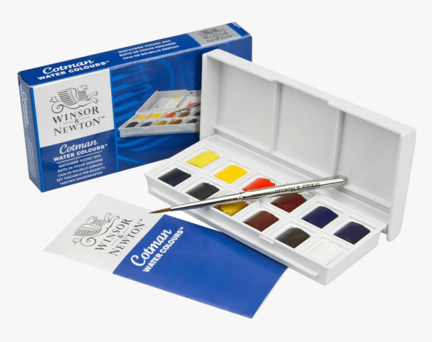 Winsor And Newton Cotman Water Colour Sketcher S Pocket - Winsor & Newton Cotman 12, HD Png Download