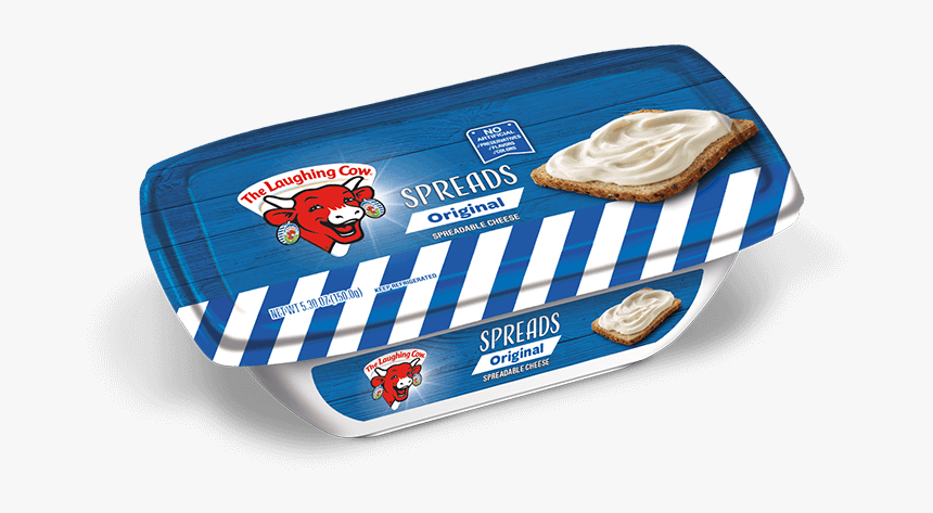 Creamy Original - Laughing Cow White Cheddar Spread, HD Png Download