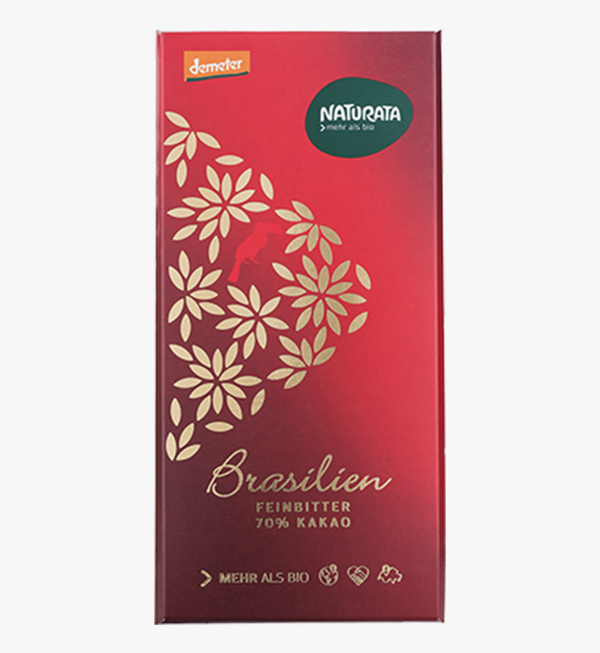 Naturata 100 Kakao Schokolade, HD Png Download