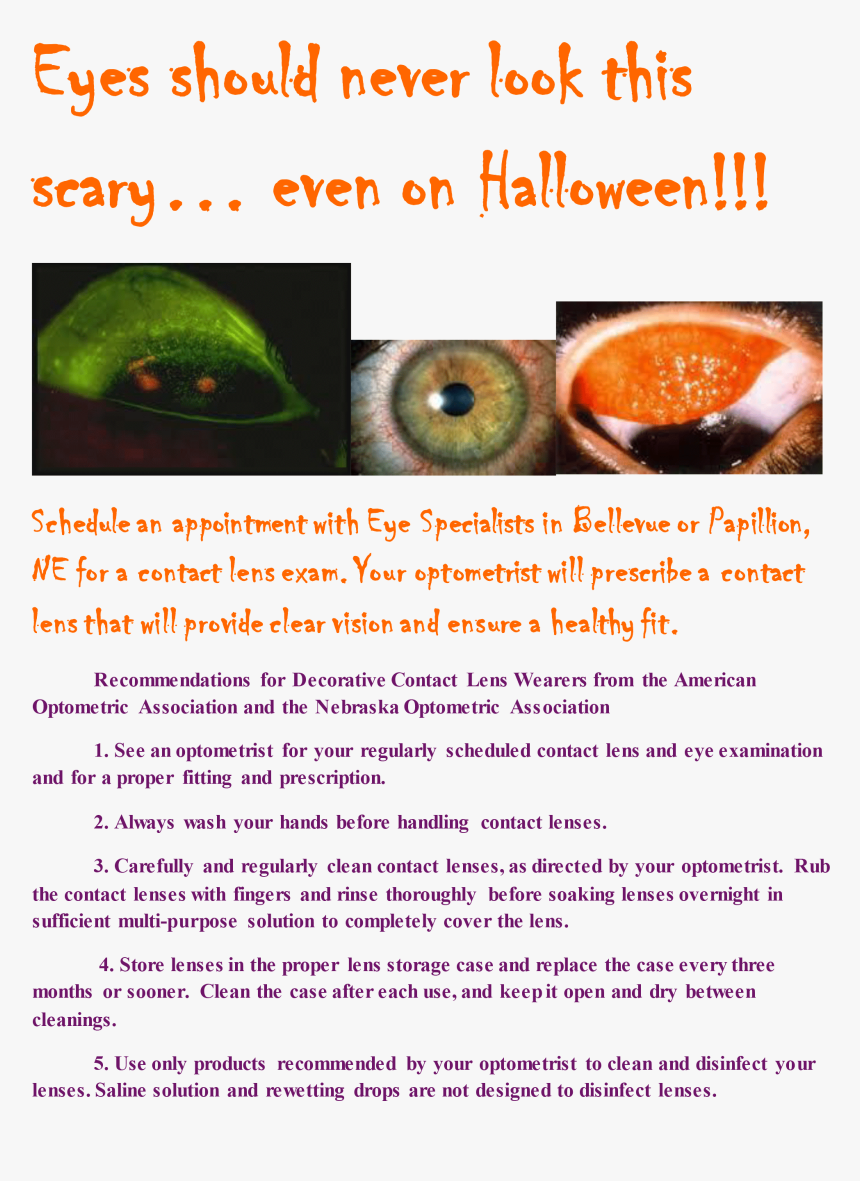 Eyes Should Never Look This Scary - Halloween, HD Png Download