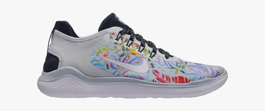 Nike Wmns Free Rn 2018 Flower, HD Png Download