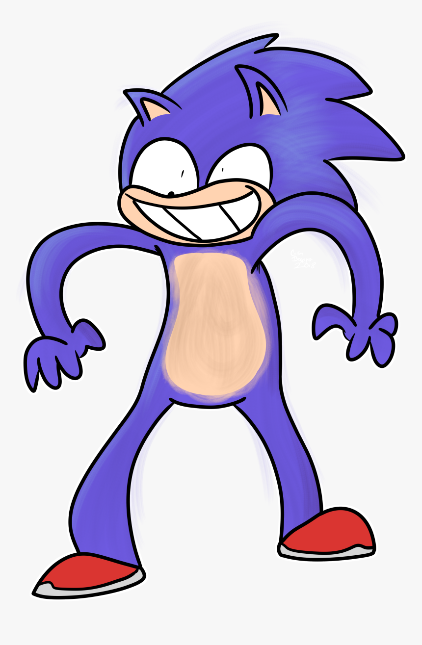Sonic S Iconic Sketchers - Cartoon, HD Png Download