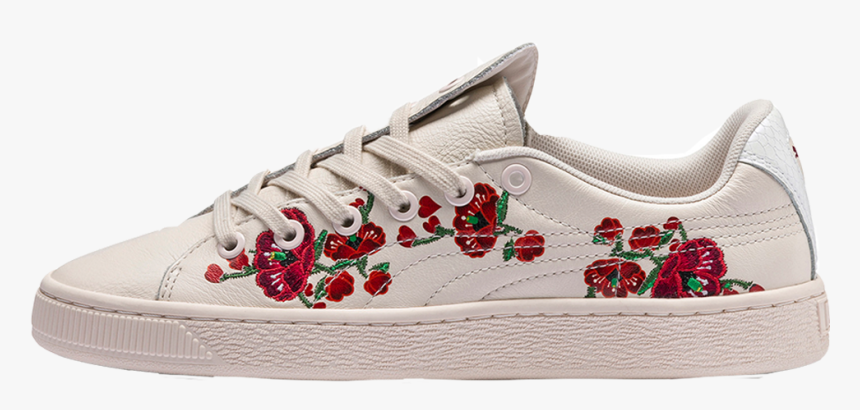 Puma Basket X Sue Tsai Cherry Bombs - Sneakers Cherry, HD Png Download