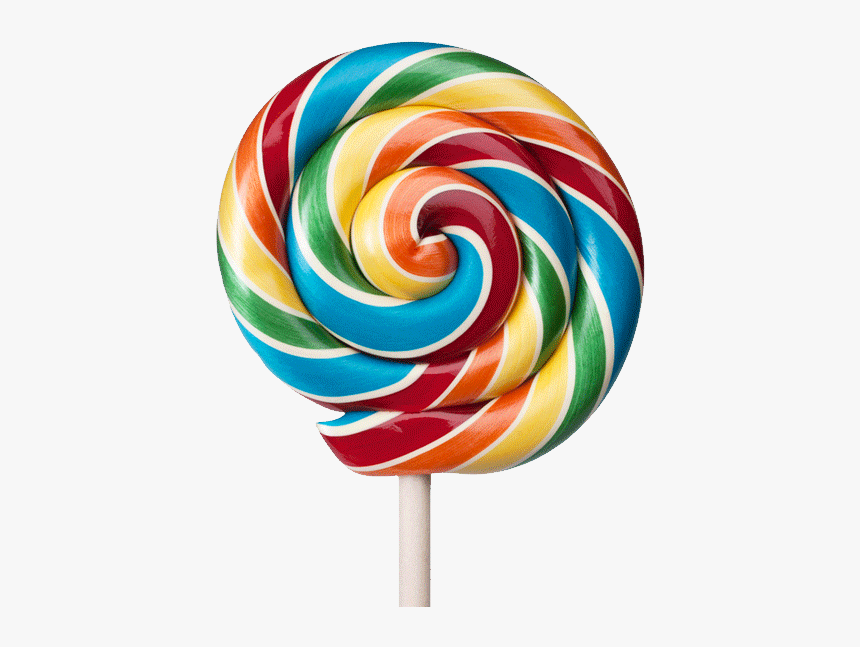Large Colourful Lollipop - Lollipop Image Png, Transparent Png