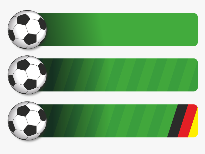 Football, Ball, Green, Background, Banner - Background World Cup 2018 Png, Transparent Png