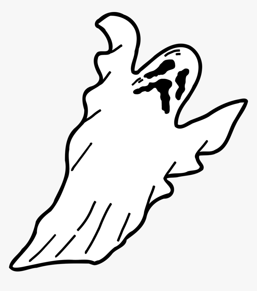 Scary Ghost Clipart, HD Png Download