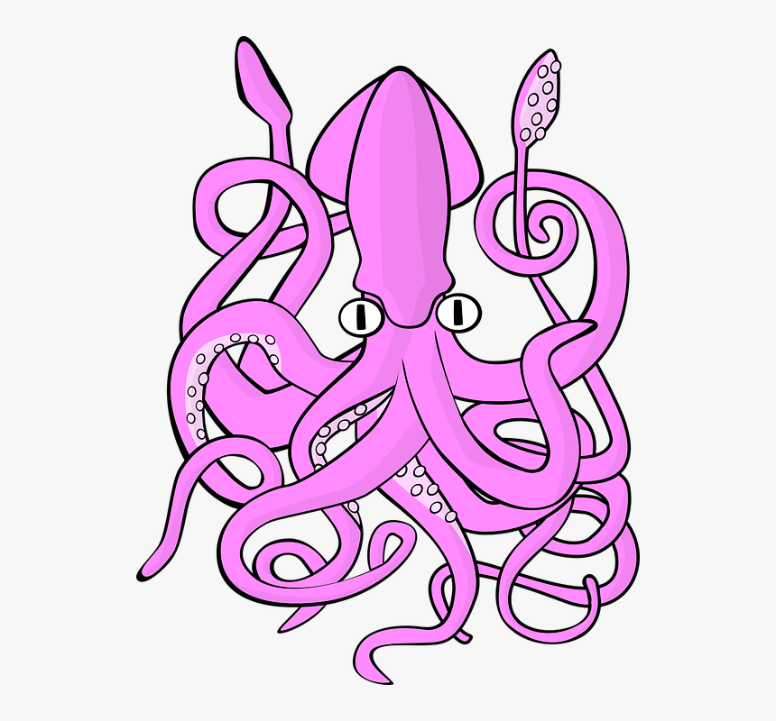Giant Squid Png Picture - Giant Squid Clipart, Transparent Png