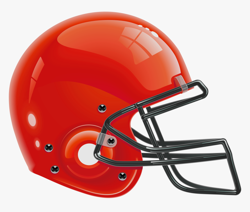Red Football Helmet Png Clip Art, Transparent Png