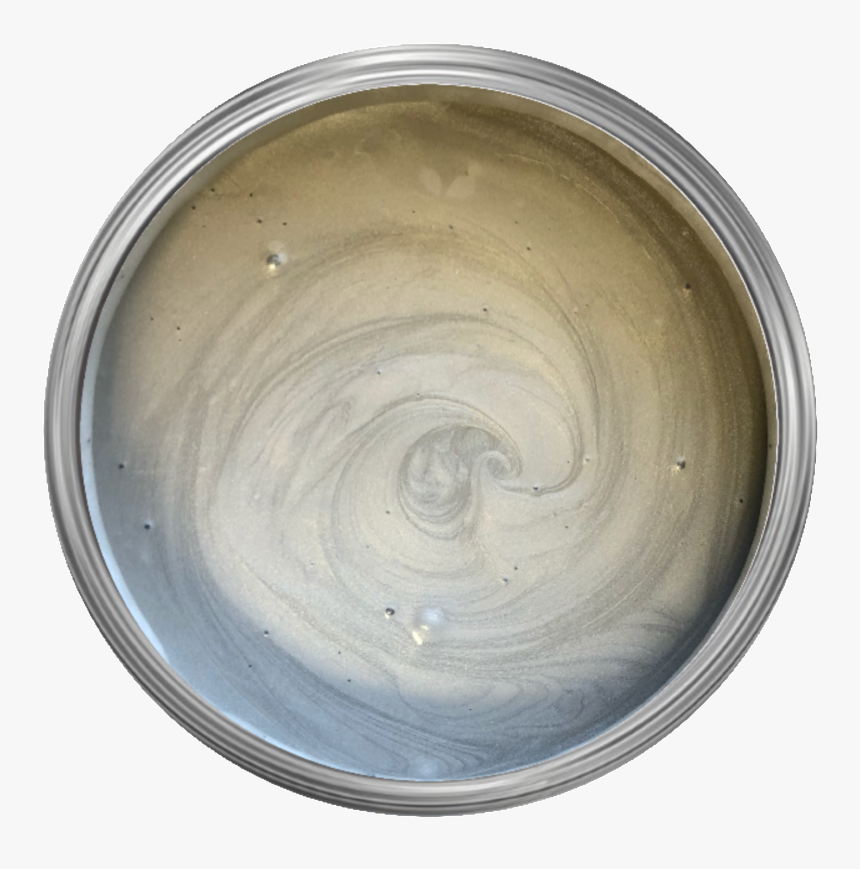 Silver Metallic Furniture Paint - Circle, HD Png Download