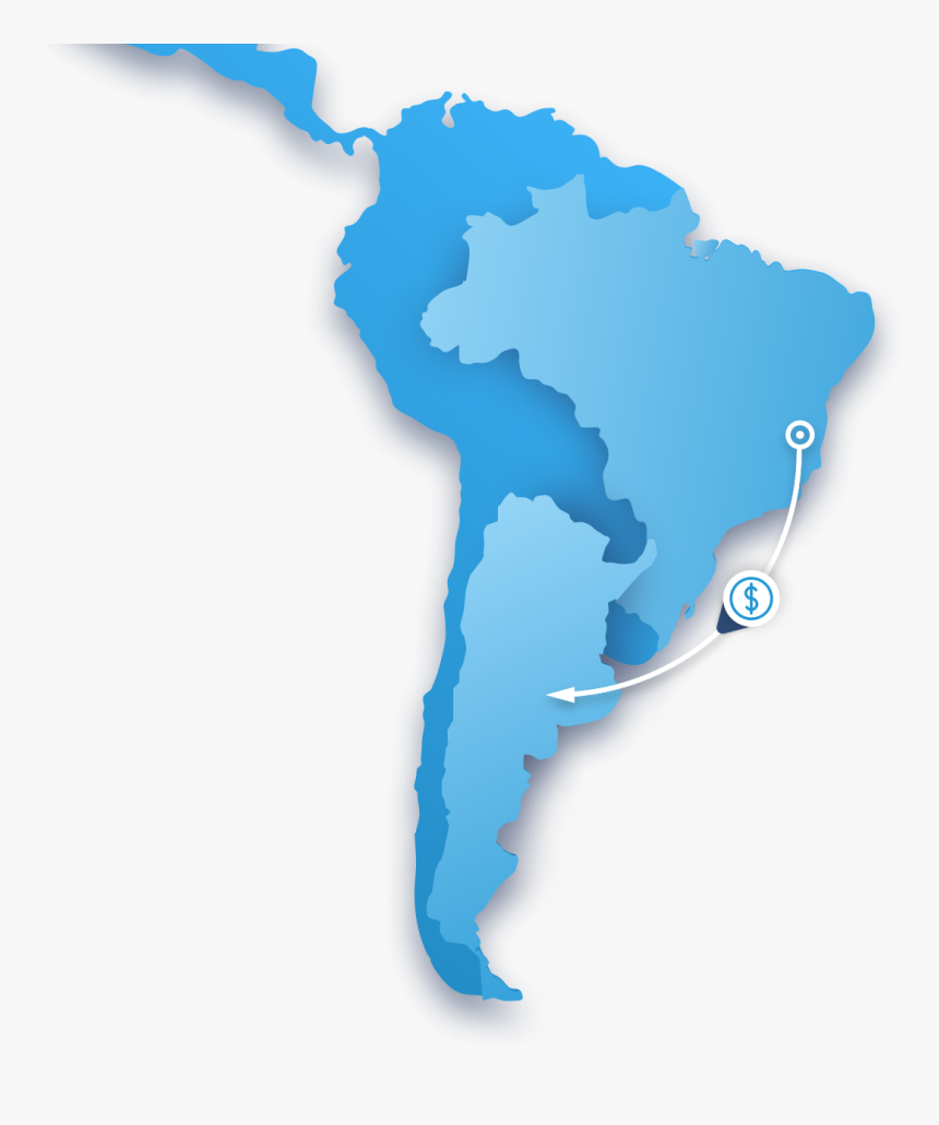 Aumenta Las Ventas En Brasil - Latin America Religion Map, HD Png Download