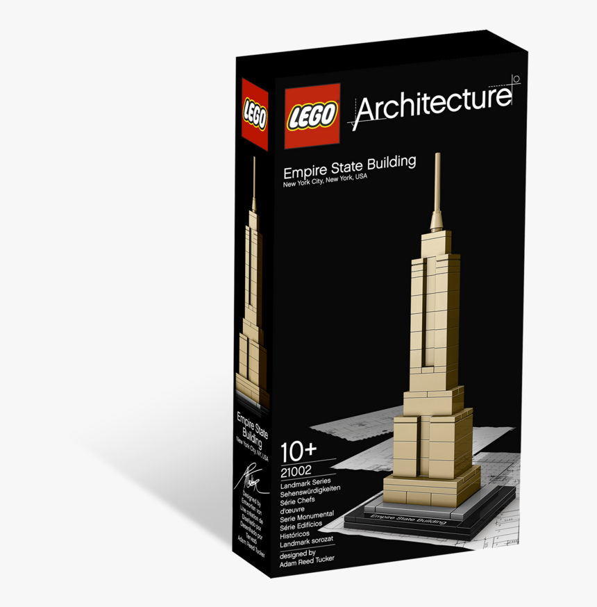 Lego Empire State Building 21002, HD Png Download