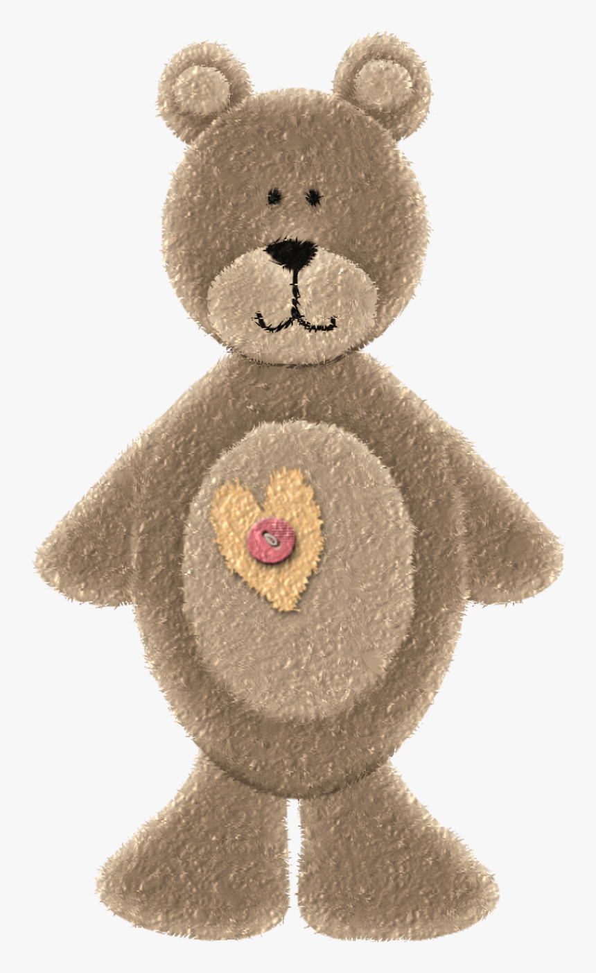 Embellishmet Fuzzy Wuzzy - Teddy Bear, HD Png Download