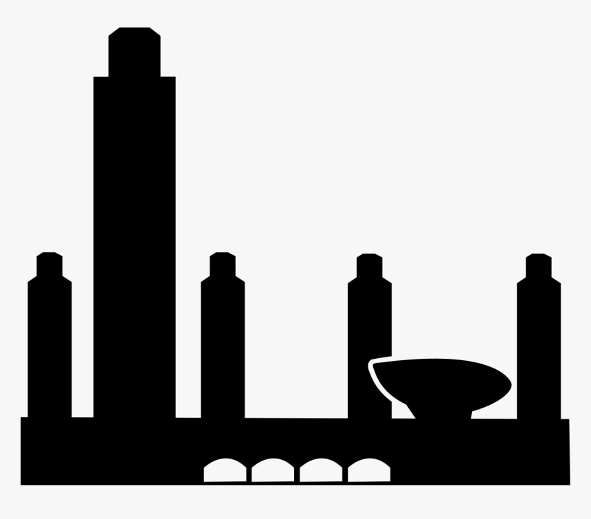 Plaza Silhouette, HD Png Download