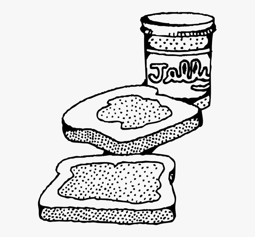 Peanut Butter Jelly Time Page Coloring Pages