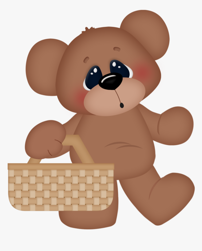 Clipart Forest Picnic - Dibujos De Osos Tiernos, HD Png Download