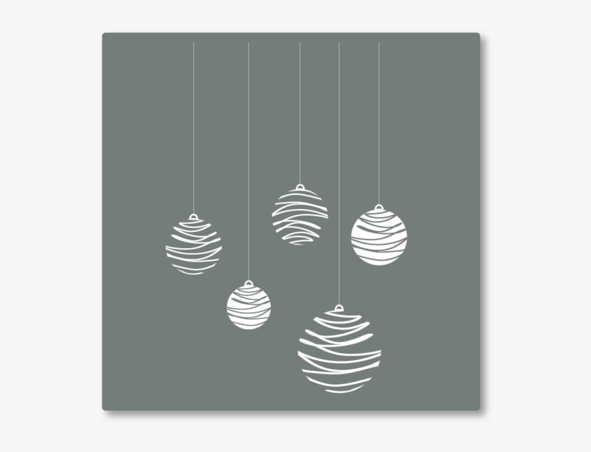 Png Baubles Transparent - Transparent White Christmas Png, Png Download