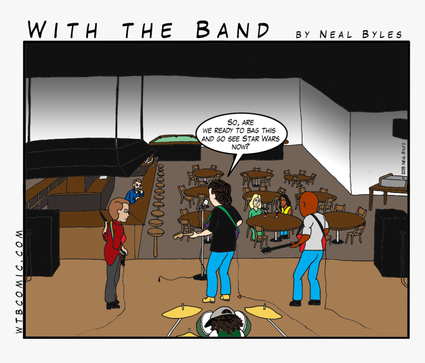 Band Playing To Empty Room, HD Png Download