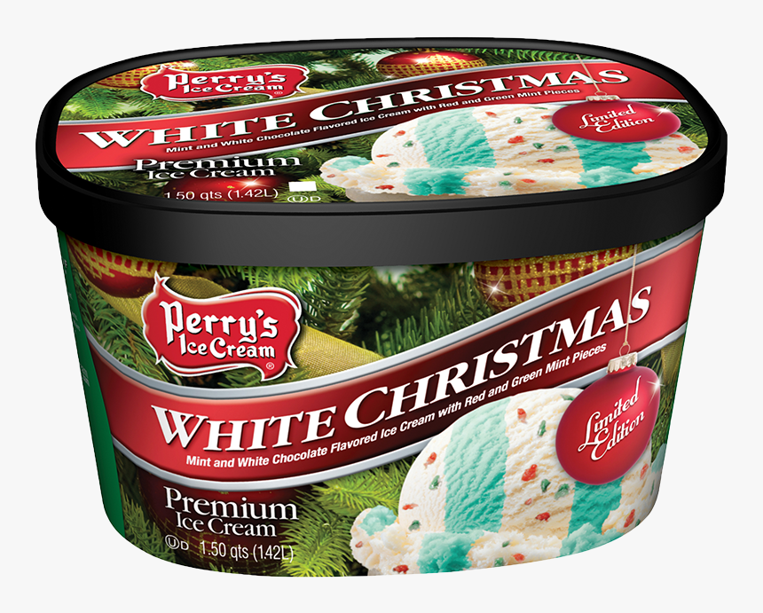 Perry's White Christmas Ice Cream, HD Png Download