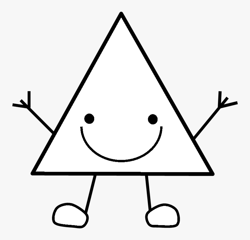 Triangulo Colorear, HD Png Download