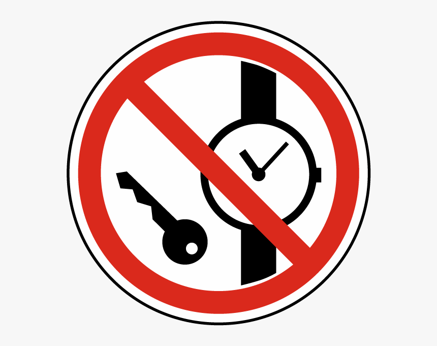 No Metallic Articles Or Watches, HD Png Download