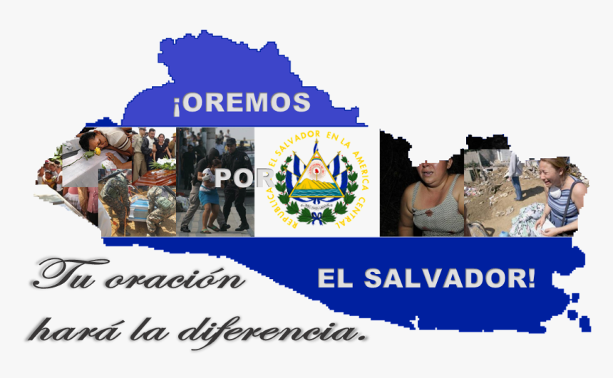 Gran Convocatoria De Oración Por La Paz De El Salvador - Salvador Flag, HD Png Download