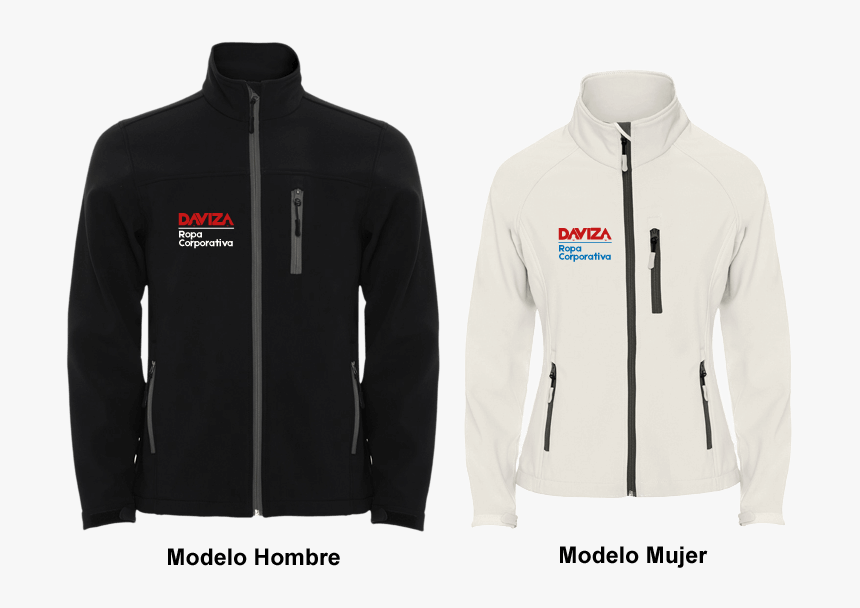 Chaquetas Con Logo Hombre Mujer Softshell - Modelos De Chaquetas Corporativas, HD Png Download