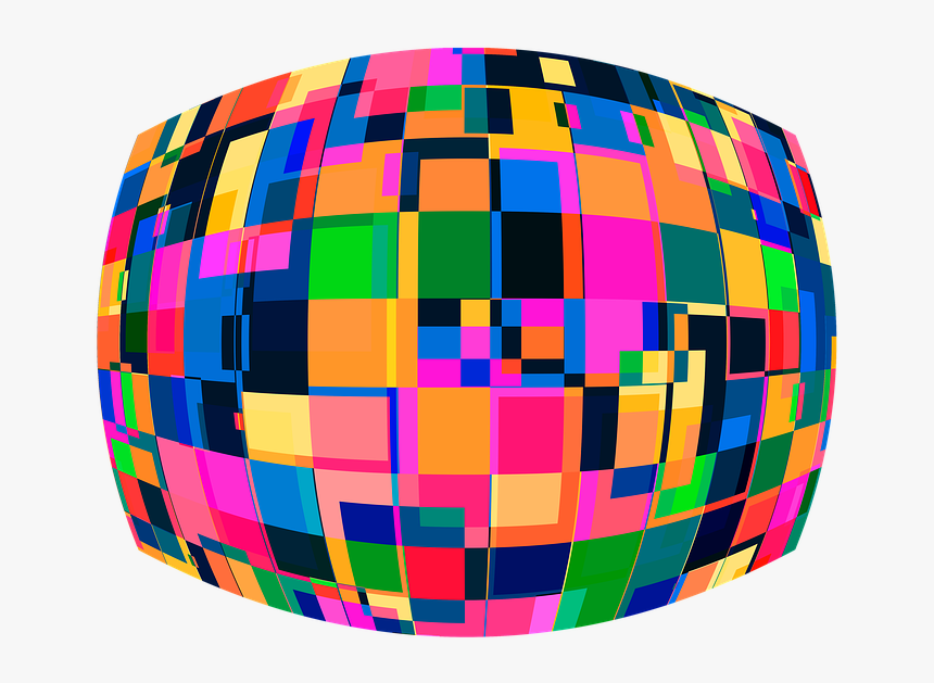 Color, Focusing Screen, Vault, Arched, Distortion - Color Distortion, HD Png Download