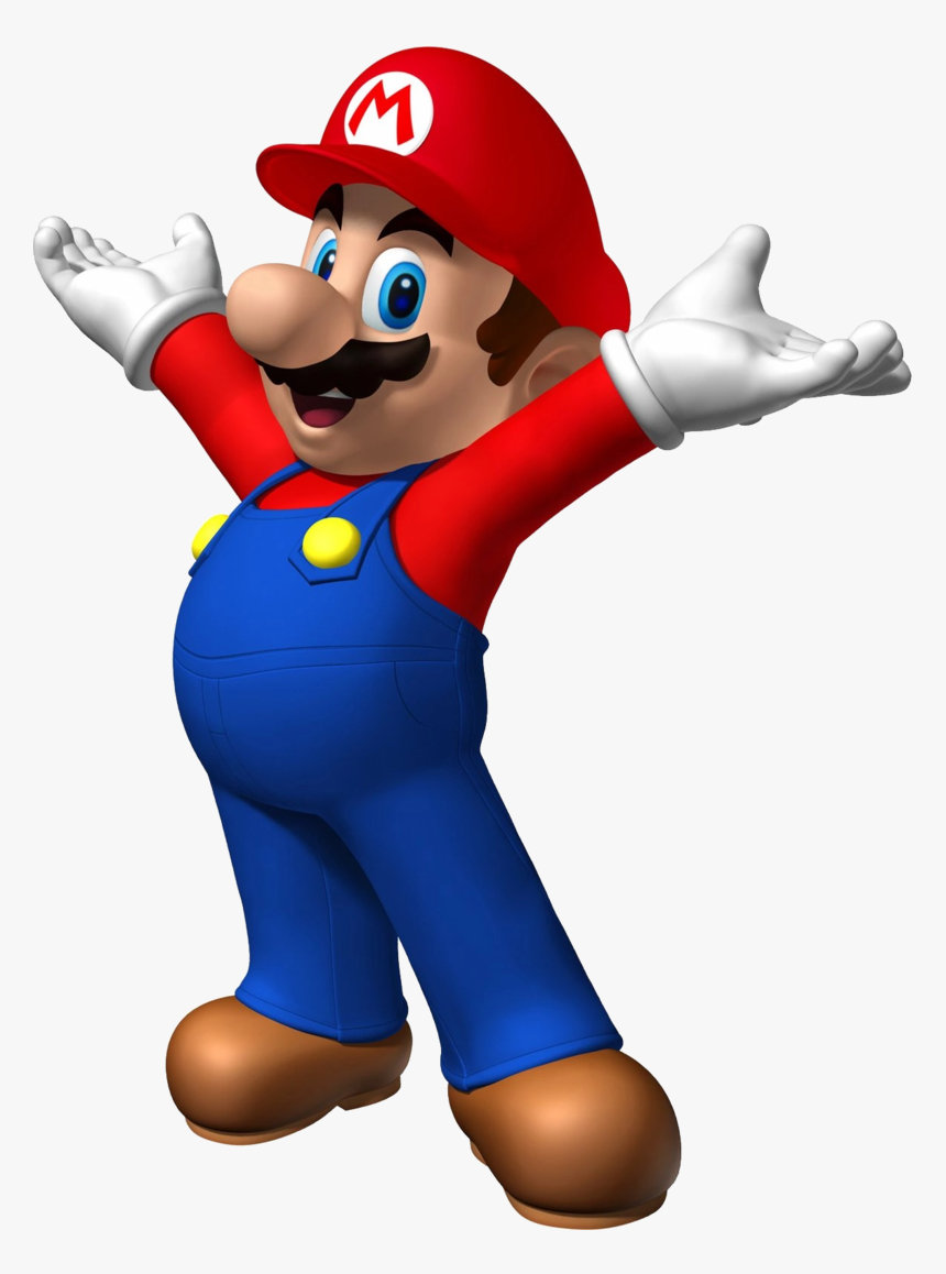 Background Mario Transparent - Mario Party 8 Mario, HD Png Download