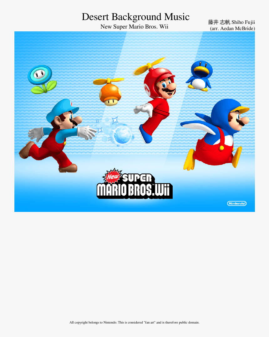 Super Mario Bros Wii, HD Png Download