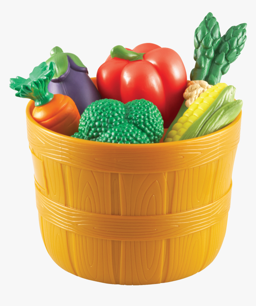 Transparent Verduras Png - Learning Resources Vegetable Basket, Png Download