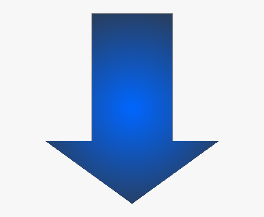 Arrow, Indicate The, Shows, Bottom, Blue, Navy Blue - Steam Turbine And Furnace, HD Png Download