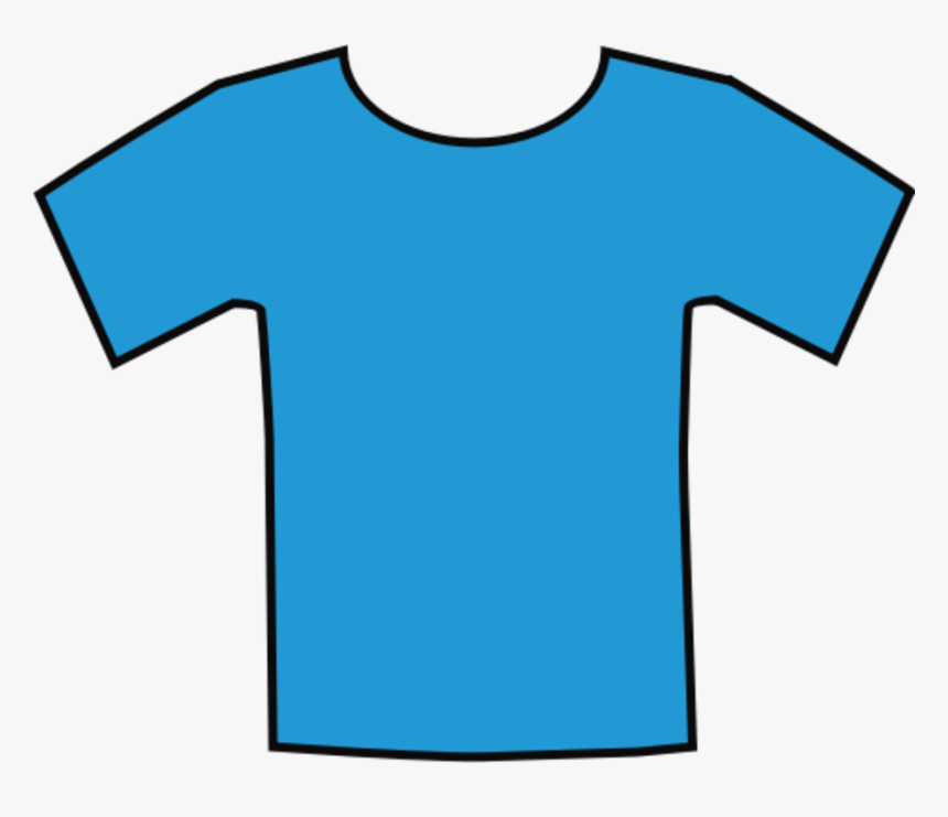 Blue,sports Uniform,angle - Blue Shirt Clipart, HD Png Download